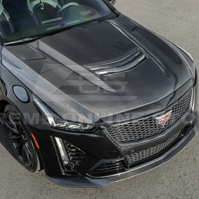 2020-Up Cadillac CT5-V Blackwing Bumper Hood Vented Cover