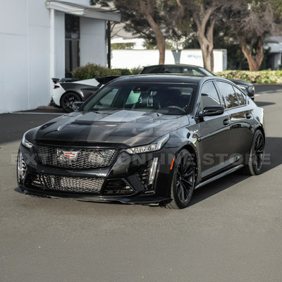 2020-Up Cadillac CT5-V Blackwing Bumper Hood Vented Cover