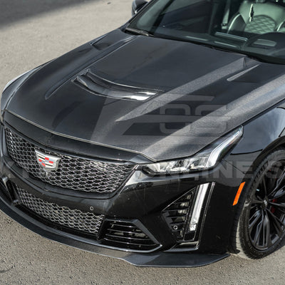 2020-Up Cadillac CT5-V Blackwing Bumper Hood Vented Cover