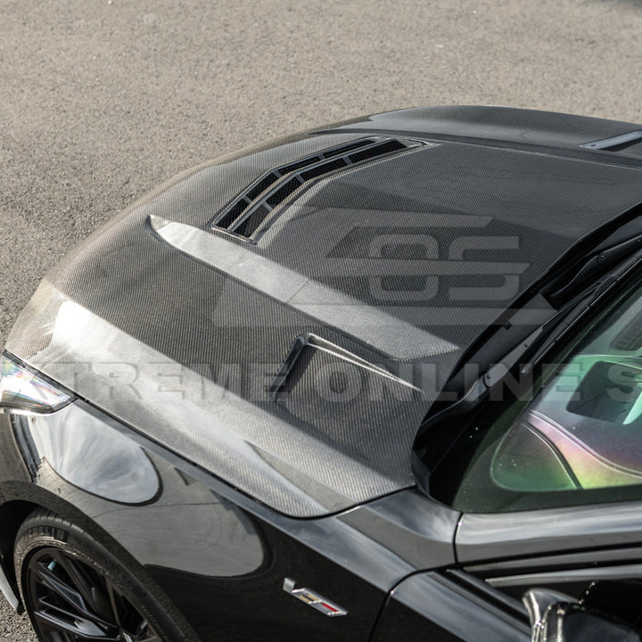 2020-Up Cadillac CT5-V Blackwing Bumper Hood Vented Cover