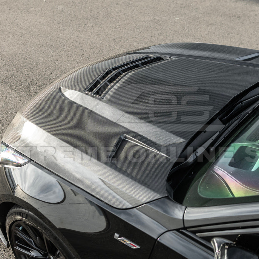 2020-Up Cadillac CT5-V Blackwing Bumper Hood Vented Cover