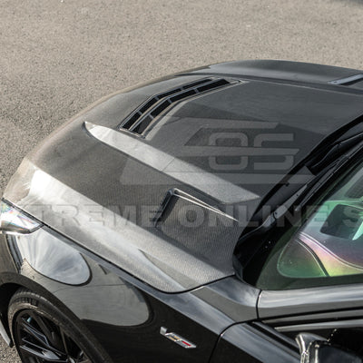 2020-Up Cadillac CT5-V Blackwing Bumper Hood Vented Cover