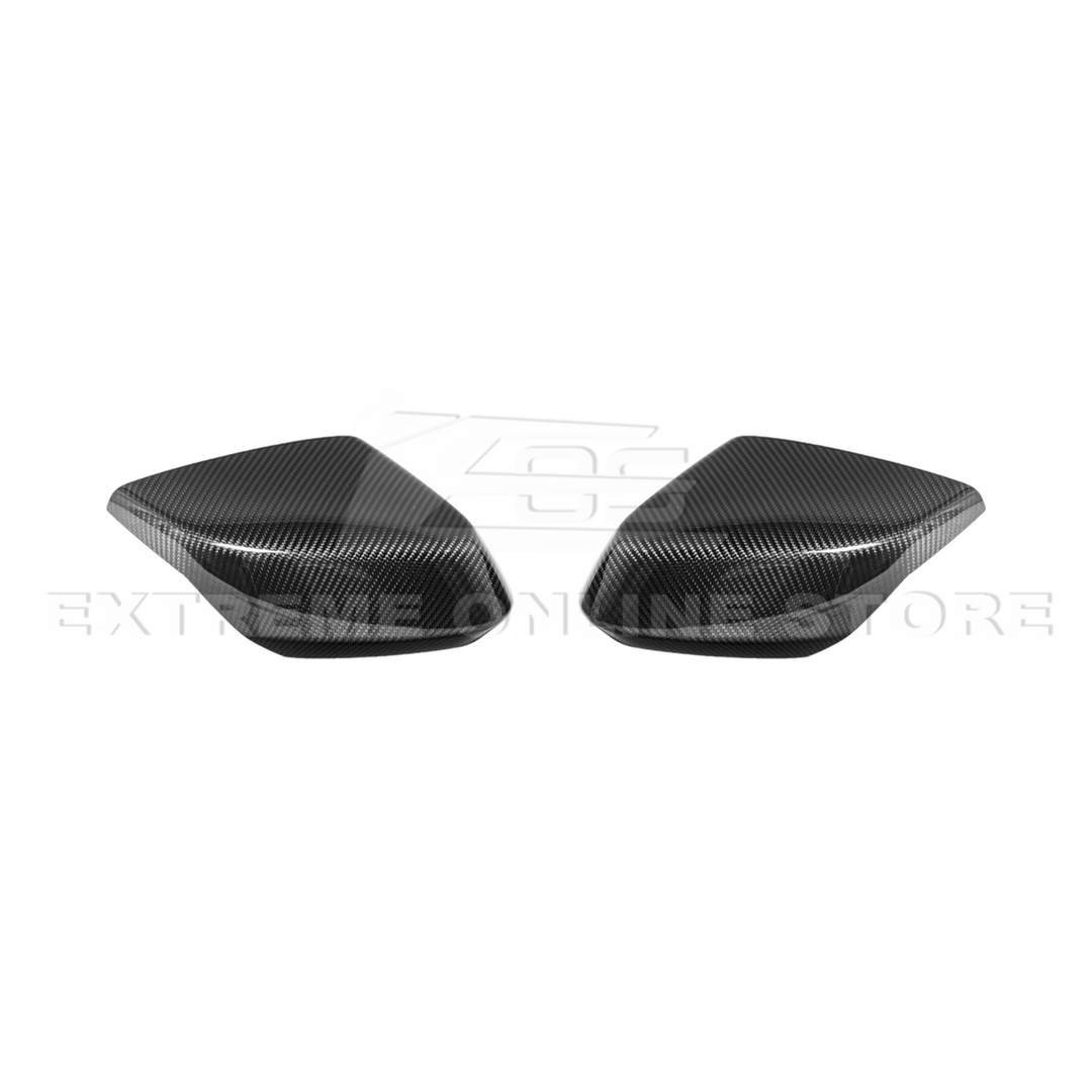 Chevrolet Corvette C8 DRY CARBON FIBER Replacement Mirror Covers