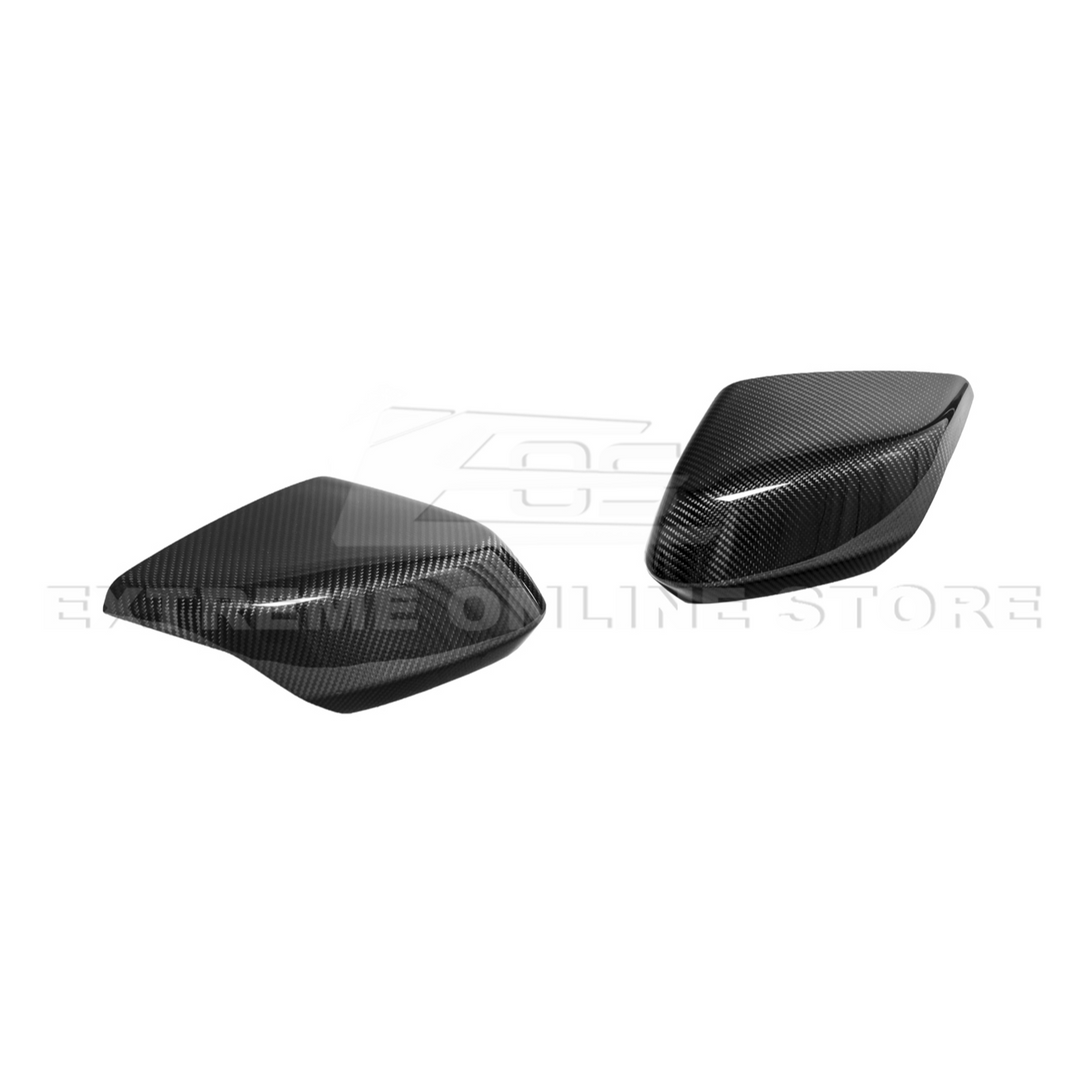 Chevrolet Corvette C8 DRY CARBON FIBER Replacement Mirror Covers