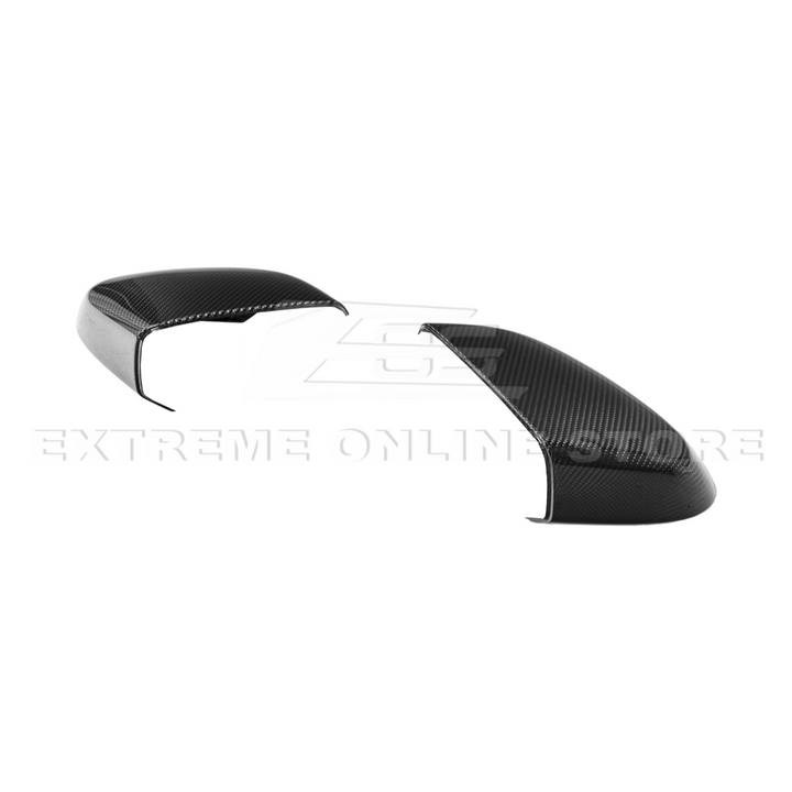 Chevrolet Corvette C8 DRY CARBON FIBER Replacement Mirror Covers