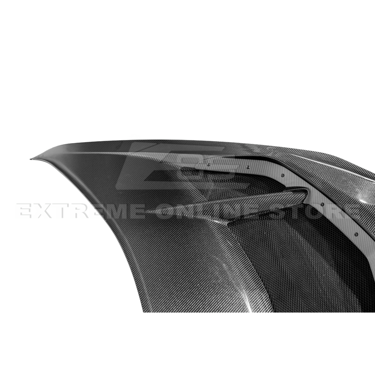 Corvette C8 ZR1 Front Bumper Vented Extractor Hood