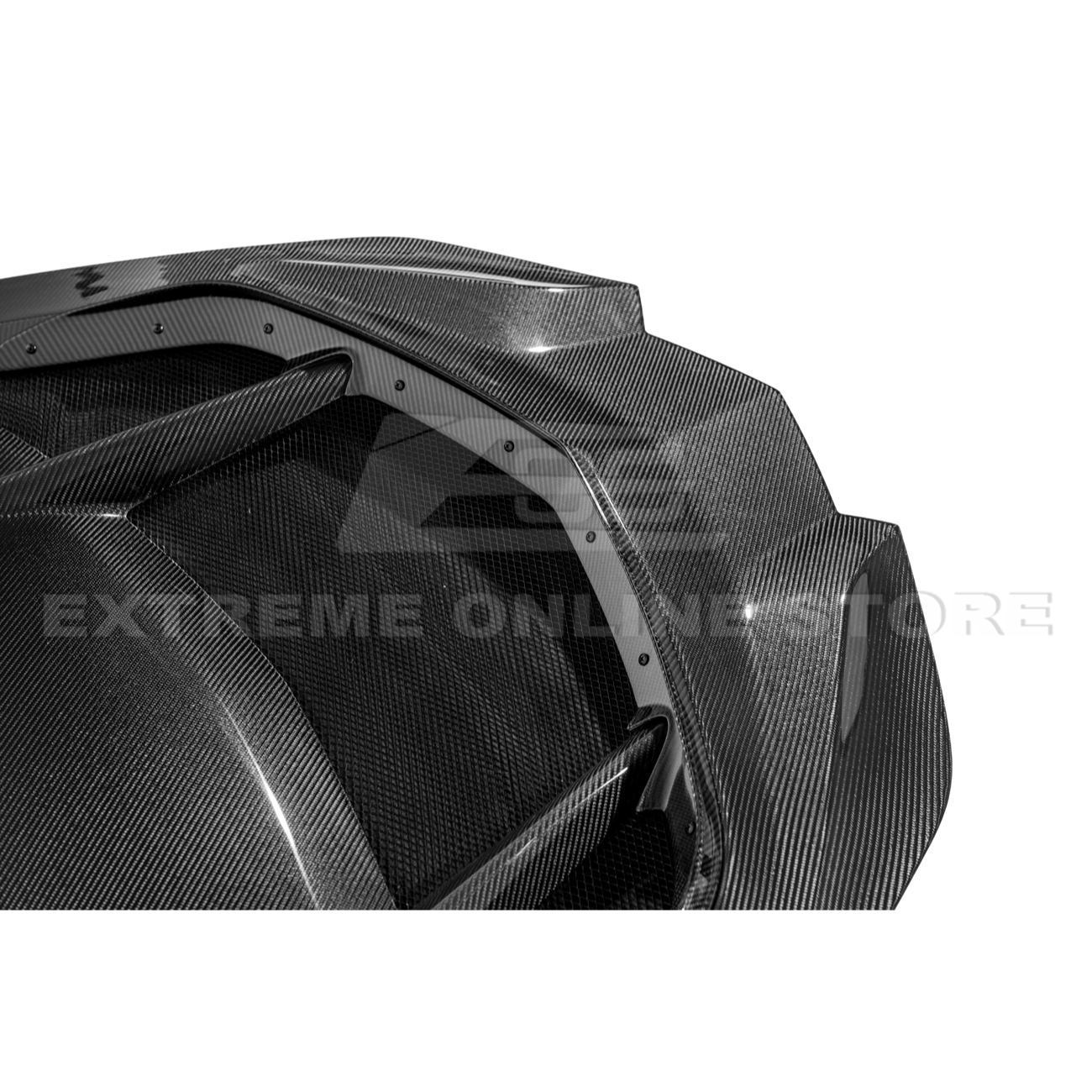Corvette C8 ZR1 Front Bumper Vented Extractor Hood