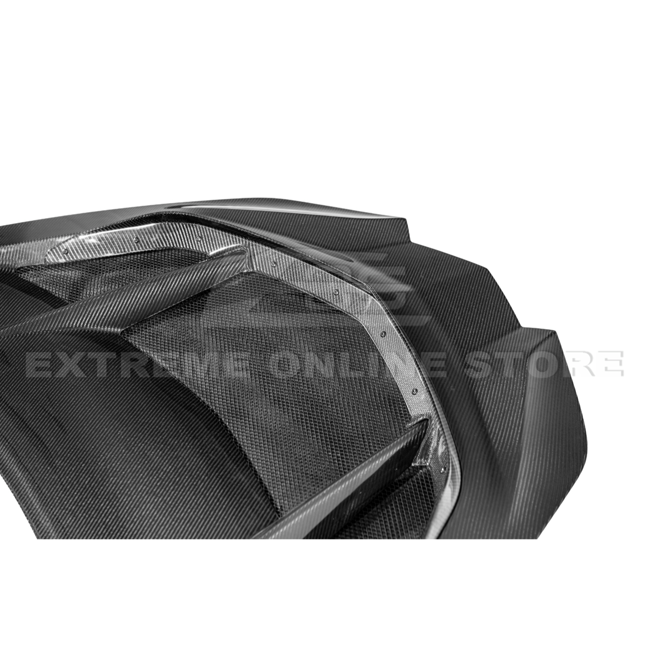 Corvette C8 ZR1 Front Bumper Vented Extractor Hood
