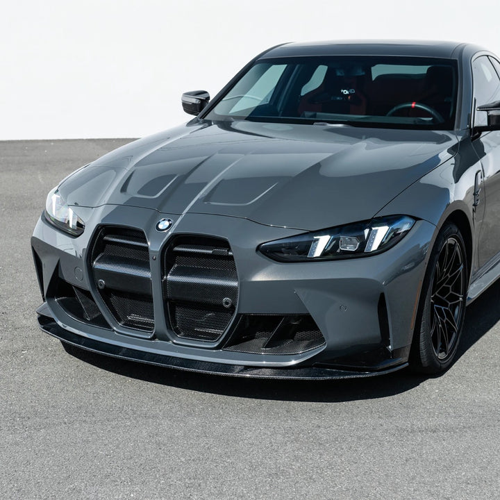 2021-Present BMW G80 M3 G82 M4 | MHC Style Carbon Fiber Front Bumper Lip Splitter