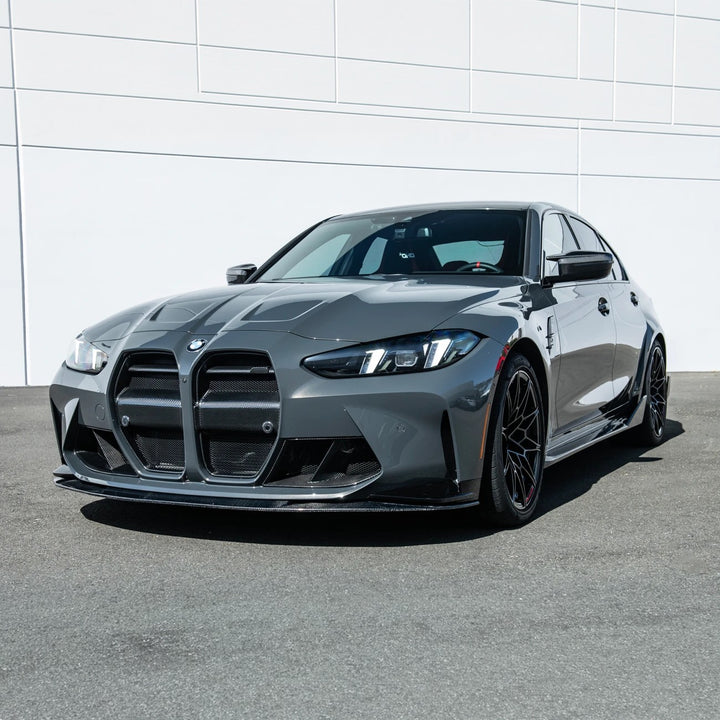 2021-Present BMW G80 M3 G82 M4 | MHC Style Carbon Fiber Front Bumper Lip Splitter