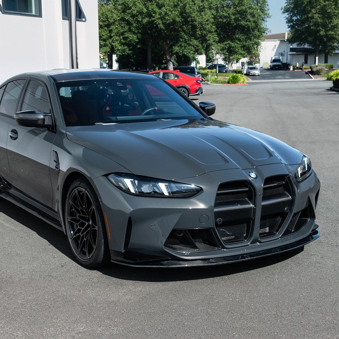 2021-Present BMW G80 M3 G82 M4 | MHC Style Carbon Fiber Front Bumper Lip Splitter