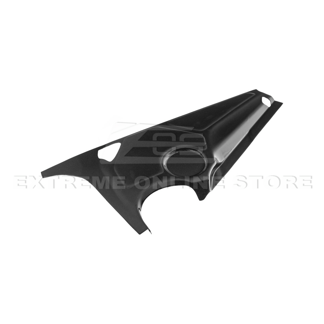 Corvette C8 DRY CARBON FIBER Coupe Engine Bay Panel Cover (3-Pieces Version)
