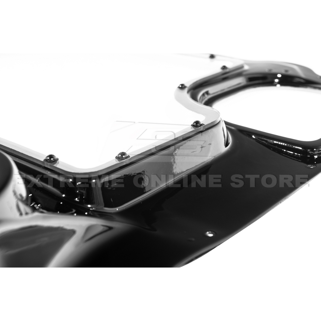 Corvette C8 HTC DRY Carbon Fiber Engine Bay Panel Cover