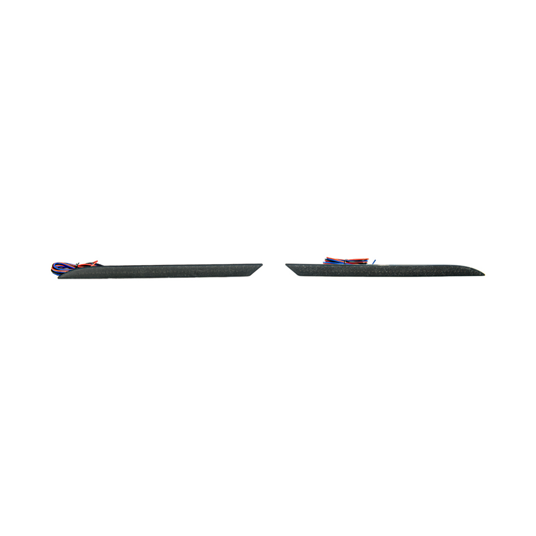 2018-23 Ford Mustang S550 | Rear Bumper Red LED Reflector Light Set