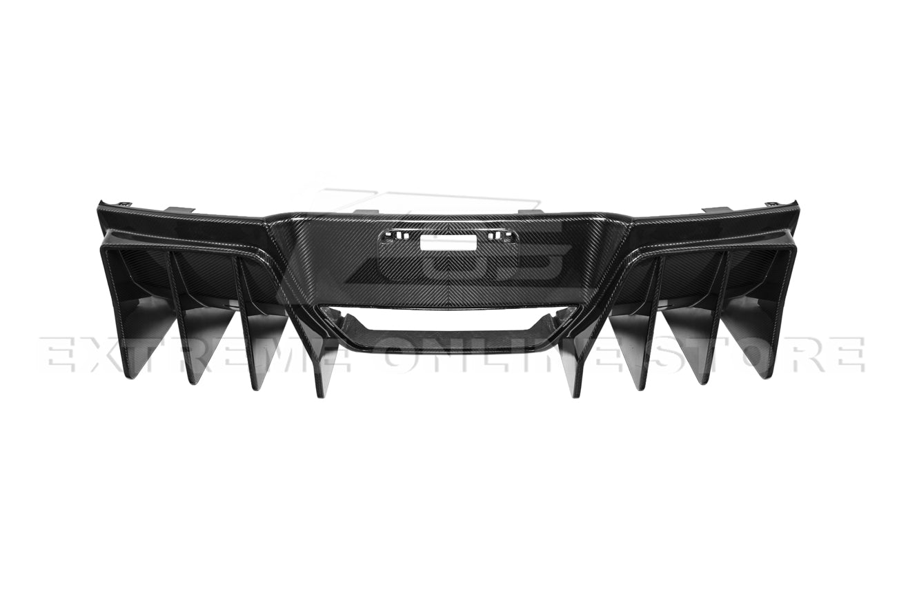 Corvette C7 Track Package Rear Bumper Finned Diffuser – Extreme