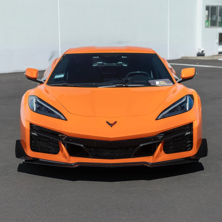 Corvette C8 Z06 | Z07 Package Dry Carbon Fiber Front Splitter &amp; Canards
