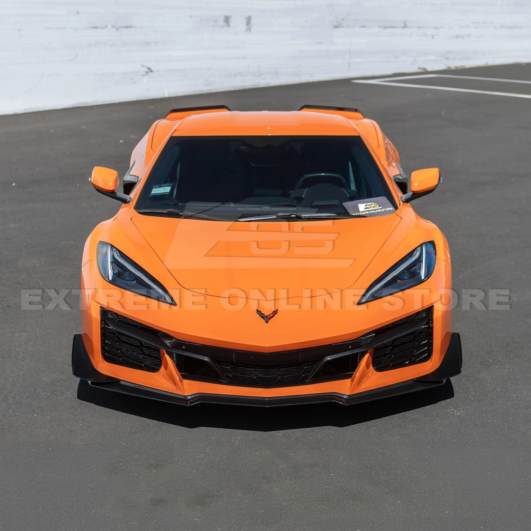 Corvette C8 Z06 / E-Ray DRY CARBON FIBER Front Splitter [Z07 Package]