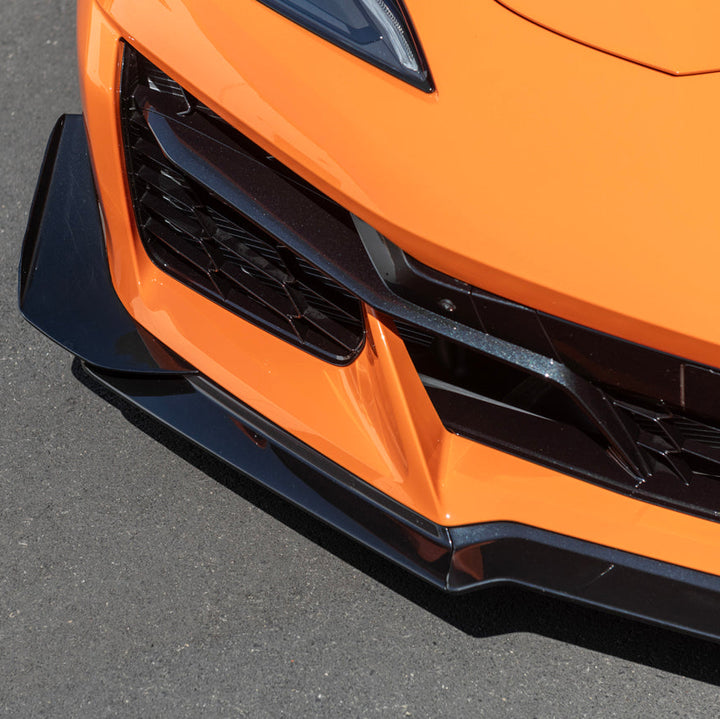 Corvette C8 Z06 | Z07 Package Dry Carbon Fiber Front Splitter &amp; Canards