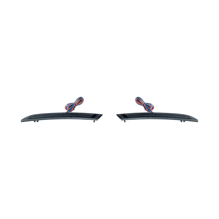 2024-Up Ford Mustang S650 | Rear Bumper Red LED Reflector Light Set