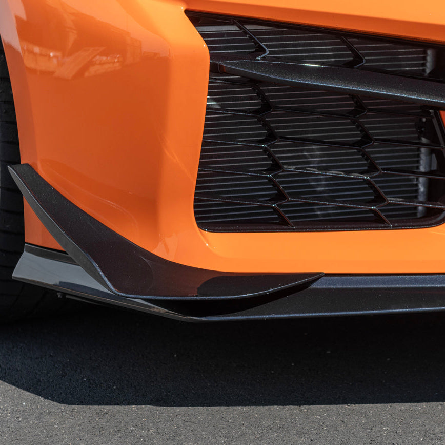 Corvette C8 Z06 | Z07 Package Dry Carbon Fiber Front Splitter &amp; Canards