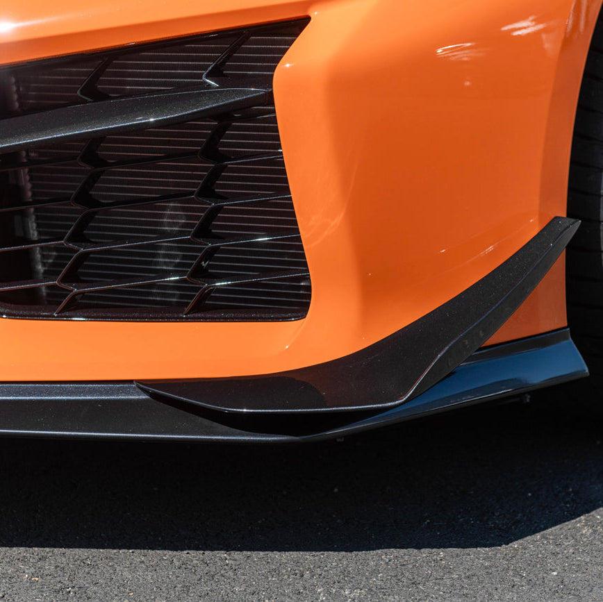 Corvette C8 Z06 | Z07 Package Dry Carbon Fiber Front Splitter &amp; Canards
