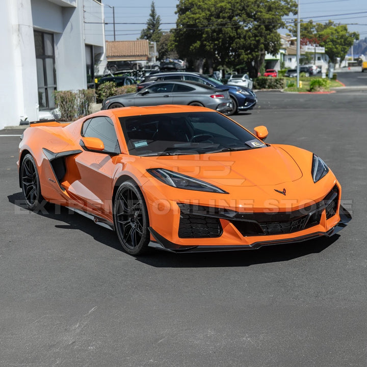 Corvette C8 Z06 / E-Ray DRY CARBON FIBER Front Splitter [Z07 Package]