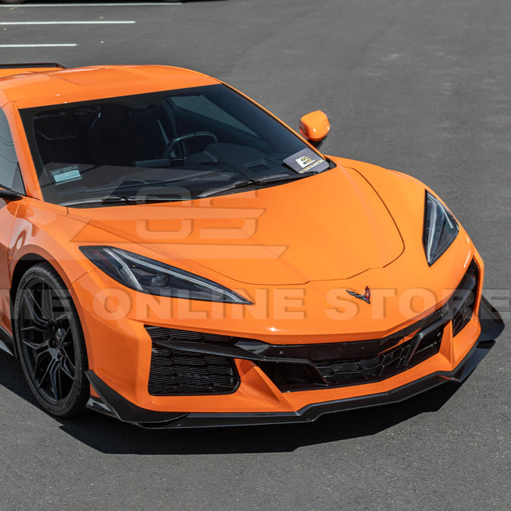 Corvette C8 Z06 / E-Ray DRY CARBON FIBER Front Splitter [Z07 Package]