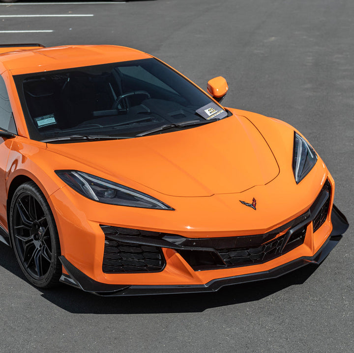 Corvette C8 Z06 | Z07 Package Dry Carbon Fiber Front Splitter &amp; Canards