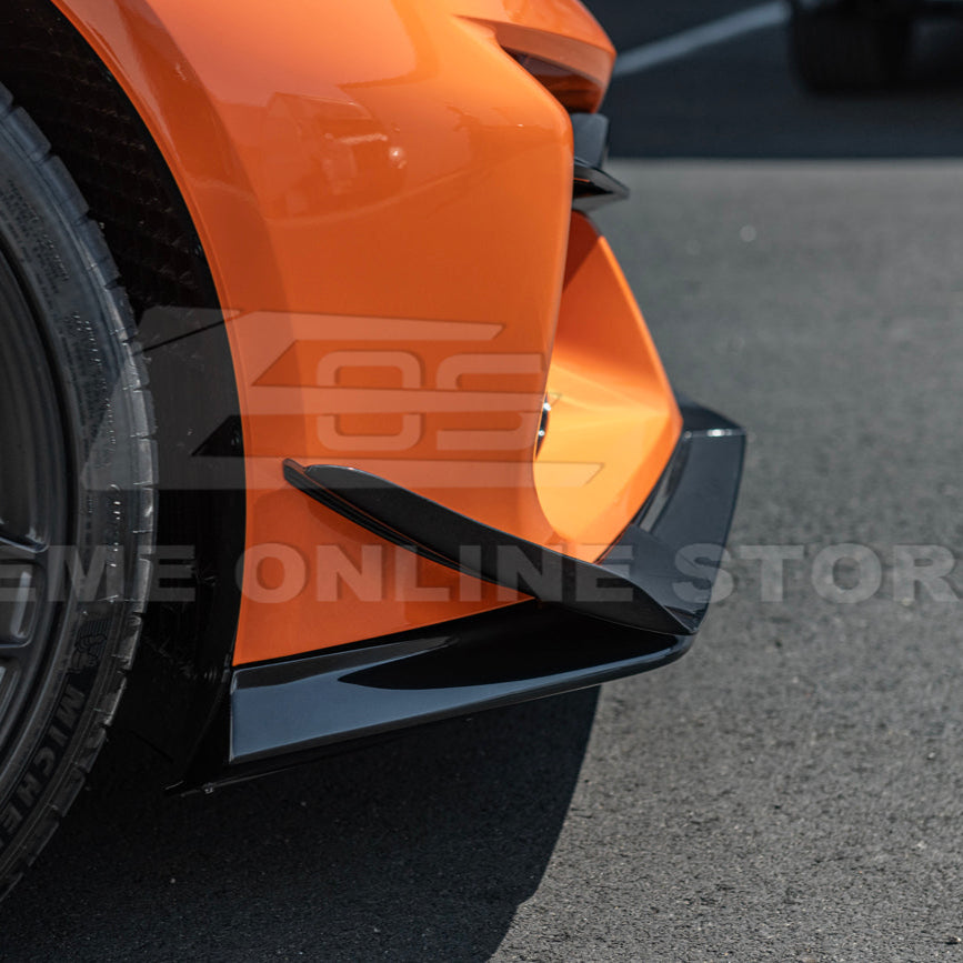 Chevrolet Corvette C8 Z06 / E-Ray DRY CARBON FIBER Front Side Canards
