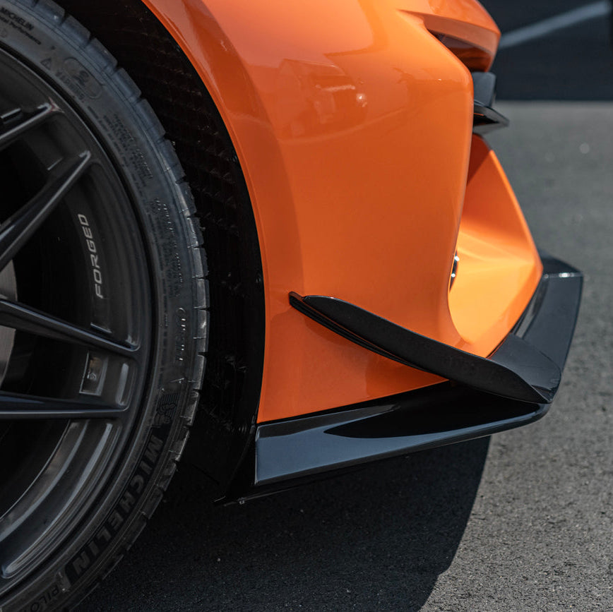 Corvette C8 Z06 | Z07 Package Dry Carbon Fiber Front Splitter &amp; Canards