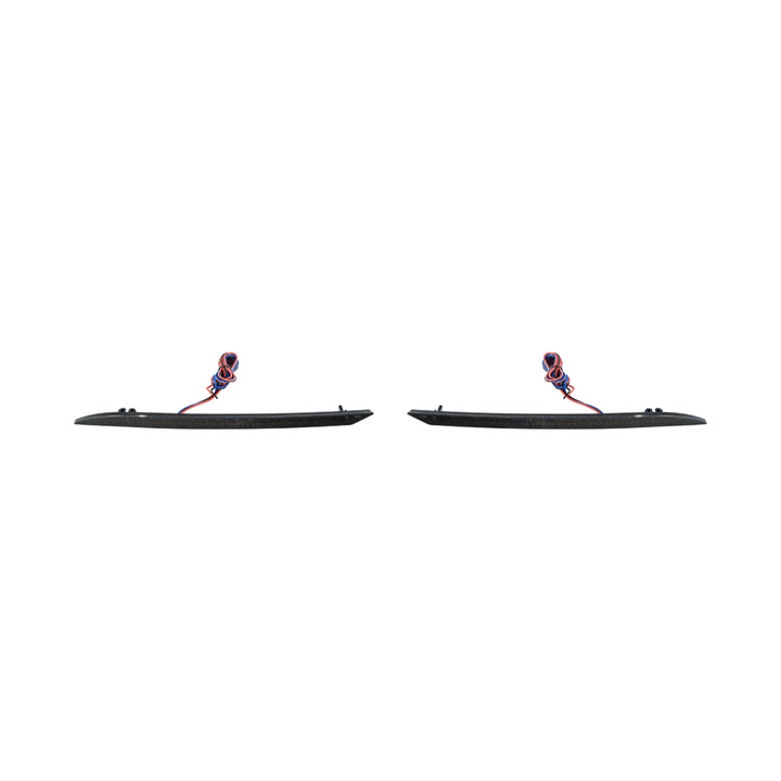 2024-Up Ford Mustang S650 | Rear Bumper Red LED Reflector Light Set