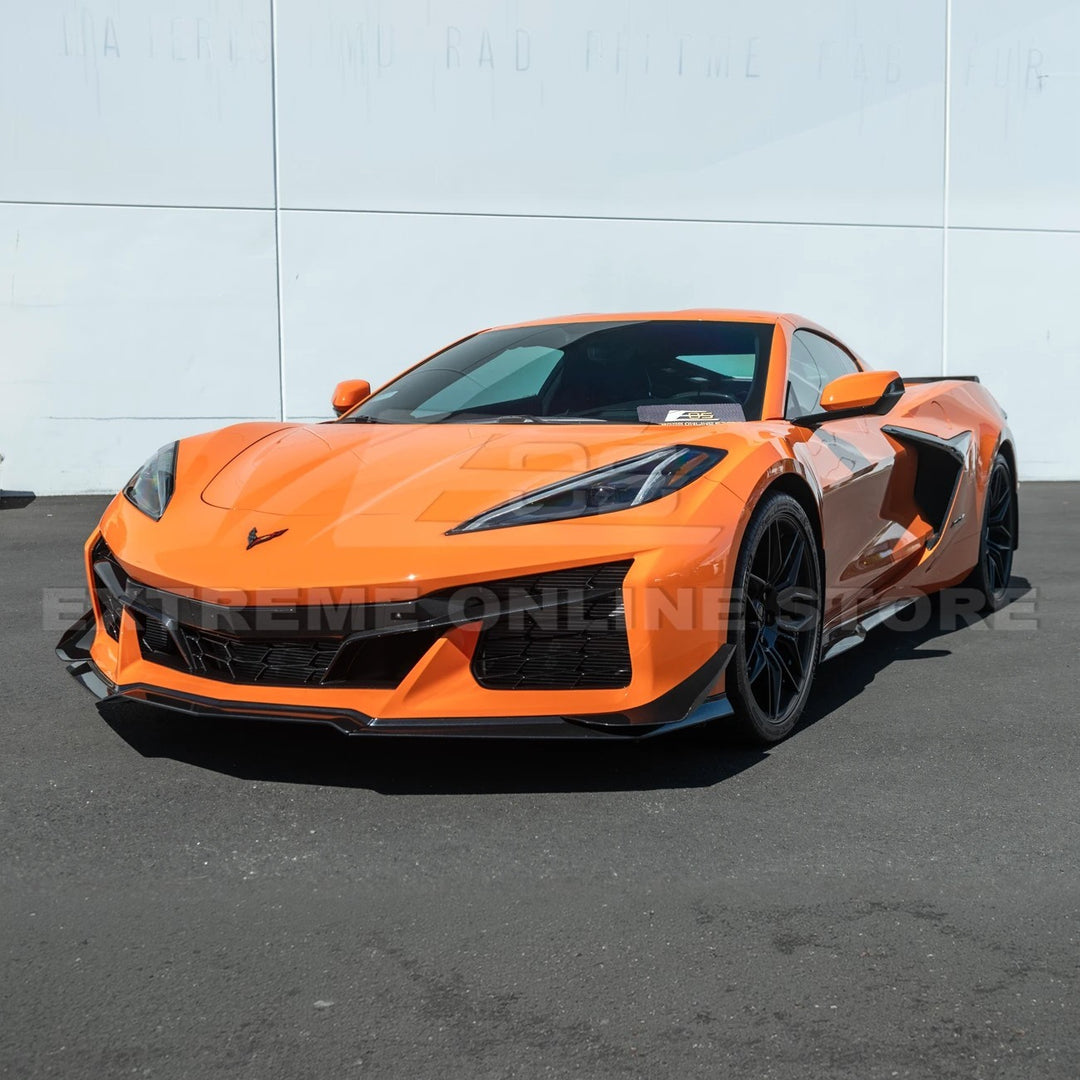 Corvette C8 Z06 / E-Ray DRY CARBON FIBER Front Splitter [Z07 Package]