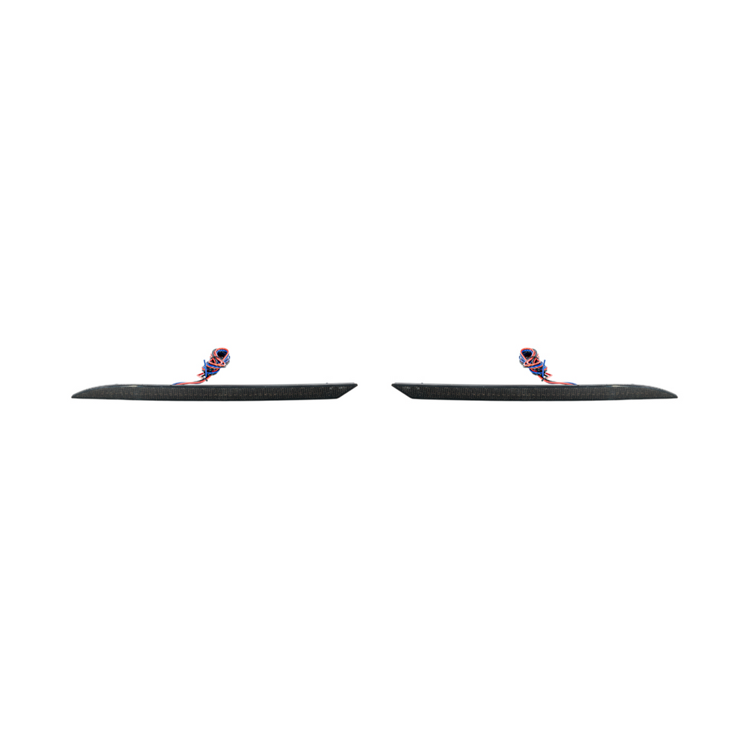 2018-23 Ford Mustang S550 | Rear Bumper Red LED Reflector Light Set