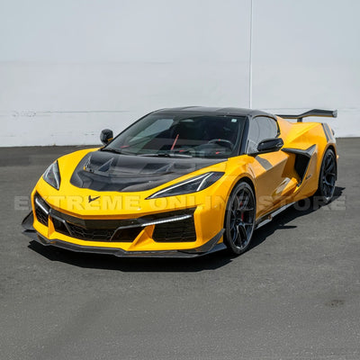 Corvette C8 ZR1 Front Bumper Vented Extractor Hood