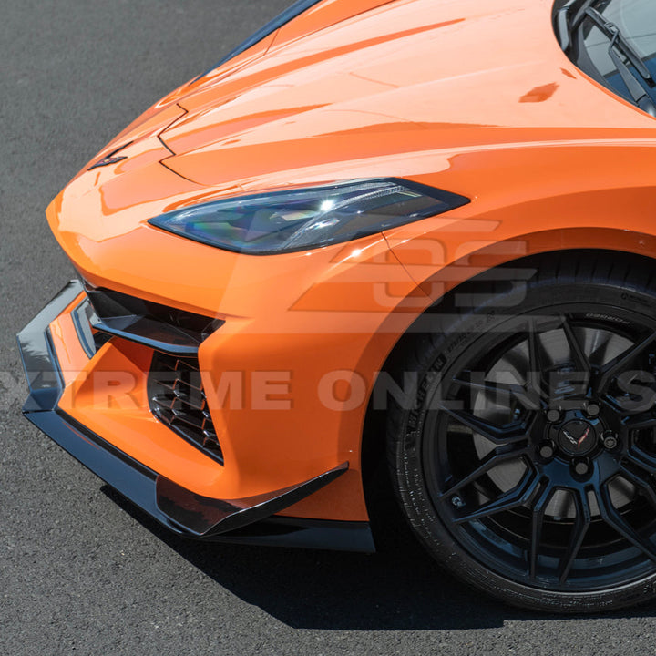 Corvette C8 Z06 / E-Ray DRY CARBON FIBER Front Splitter [Z07 Package]