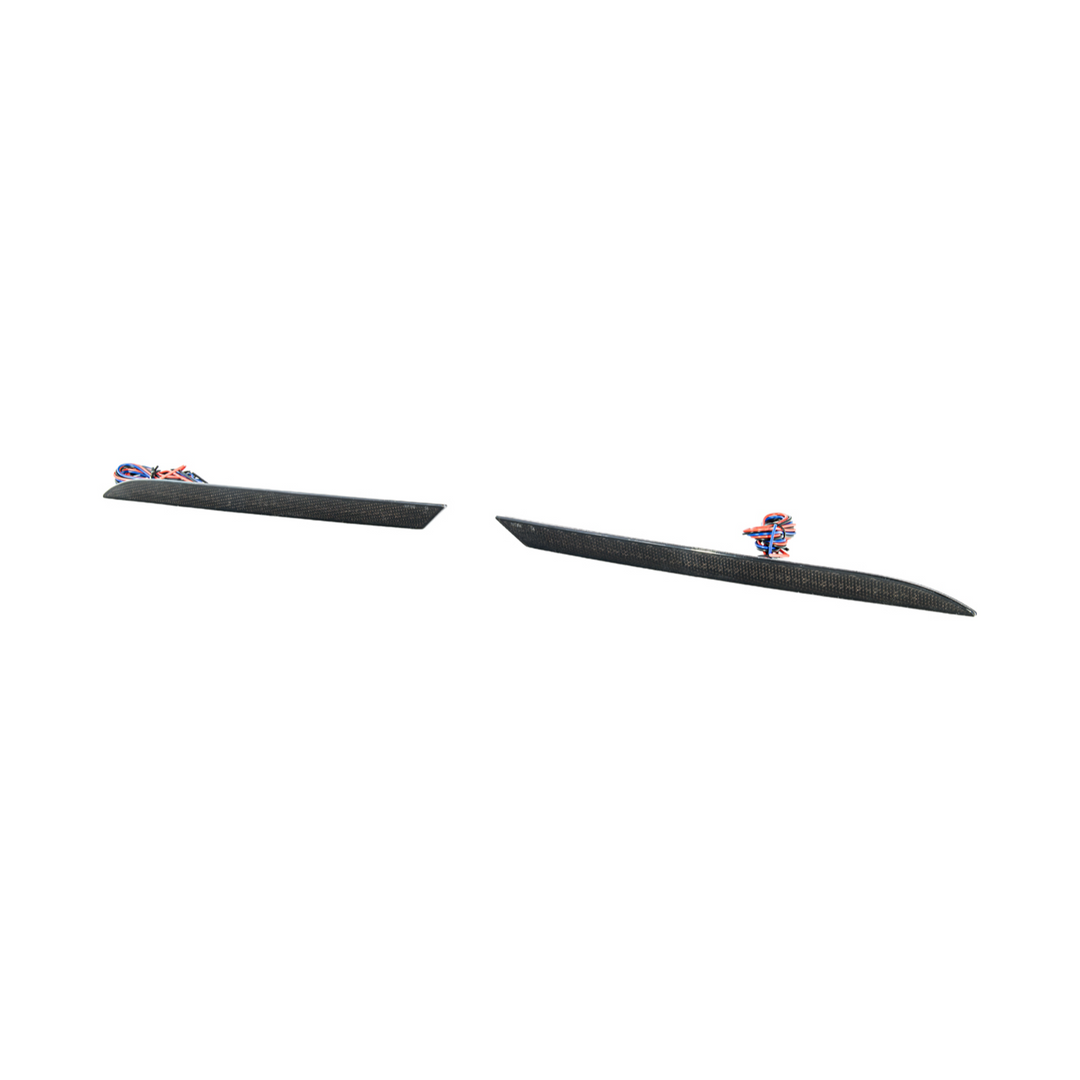 2018-23 Ford Mustang S550 | Rear Bumper Red LED Reflector Light Set
