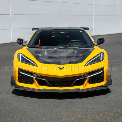 Corvette C8 ZR1 Front Bumper Vented Extractor Hood