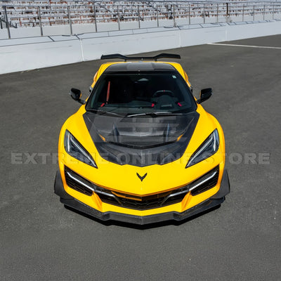 Corvette C8 ZR1 Front Bumper Vented Extractor Hood