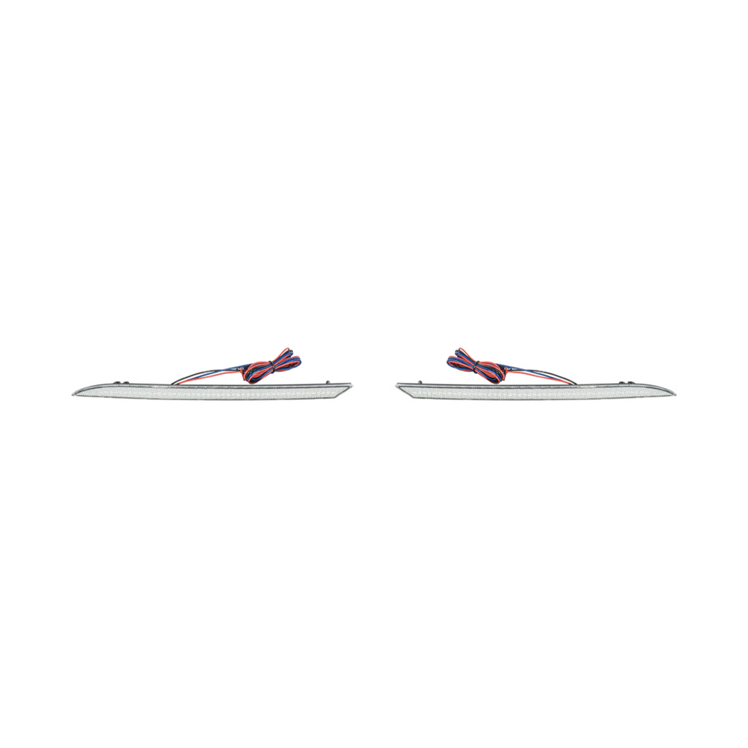 2024-Up Ford Mustang S650 | Rear Bumper Red LED Reflector Light Set
