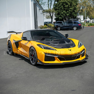 Corvette C8 ZR1 Front Bumper Vented Extractor Hood