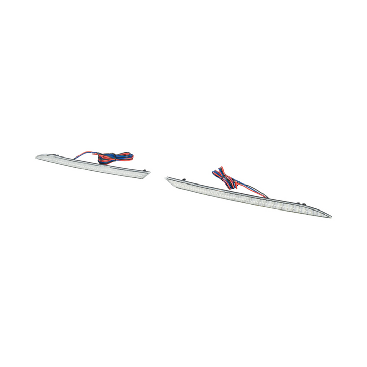 2018-23 Ford Mustang S550 | Rear Bumper Red LED Reflector Light Set