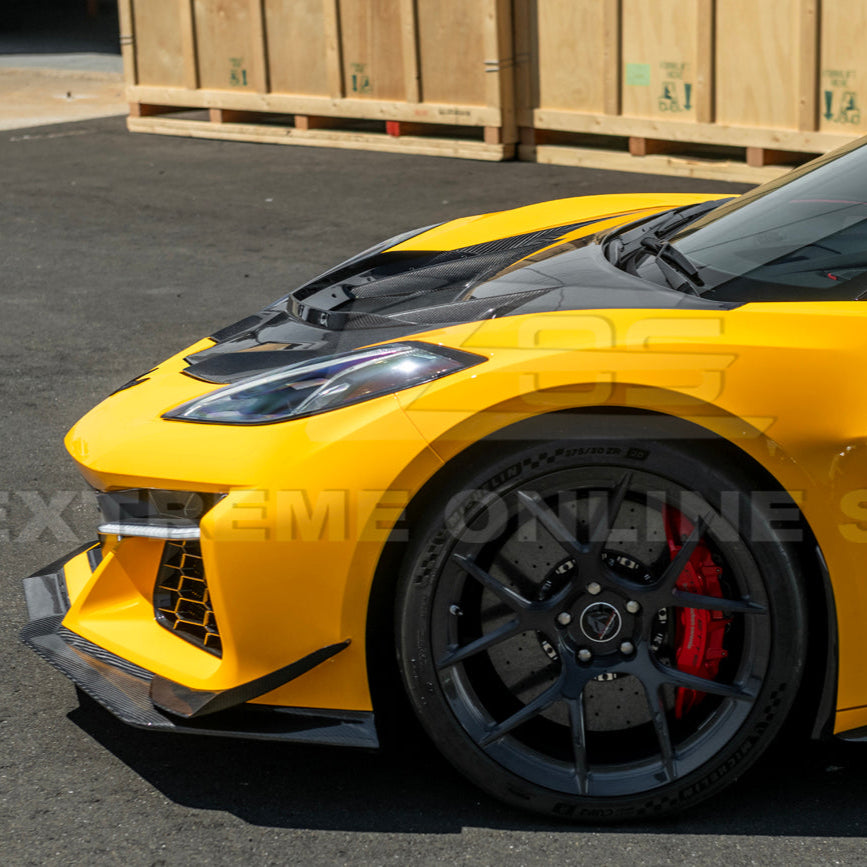 Corvette C8 ZR1 Front Bumper Vented Extractor Hood