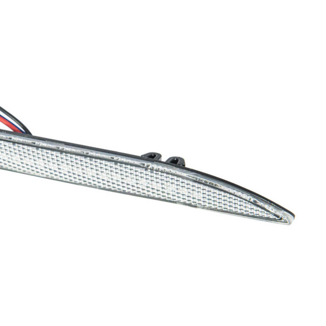 2024-Up Ford Mustang S650 | Rear Bumper Red LED Reflector Light Set