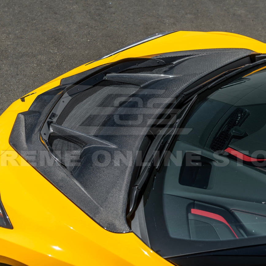 Corvette C8 ZR1 Front Bumper Vented Extractor Hood