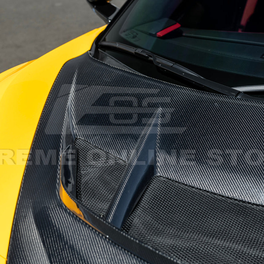 Corvette C8 ZR1 Front Bumper Vented Extractor Hood