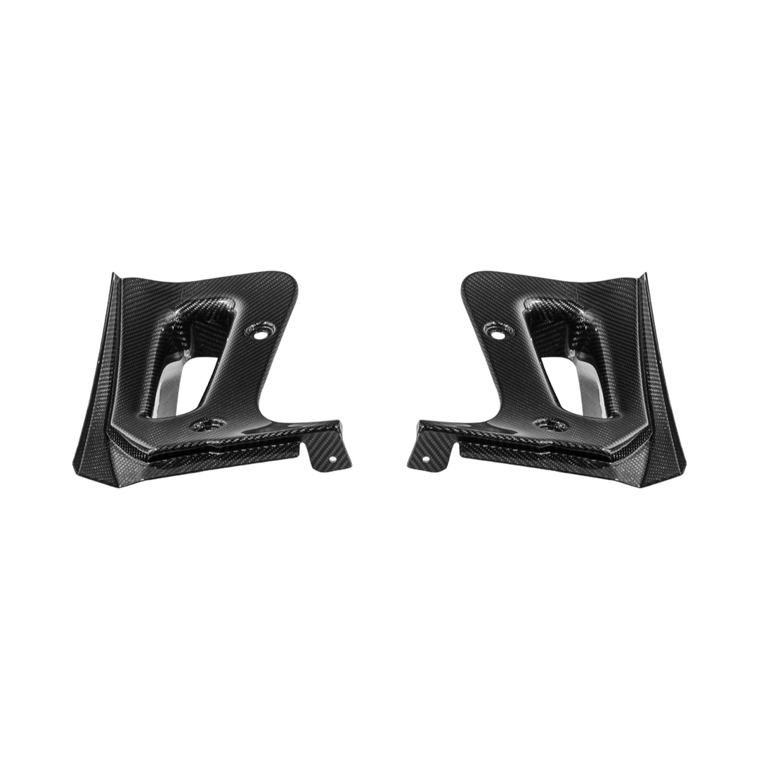 Corvette C8 Z06 Extended V2 Rear Mud Flaps Splash Guards