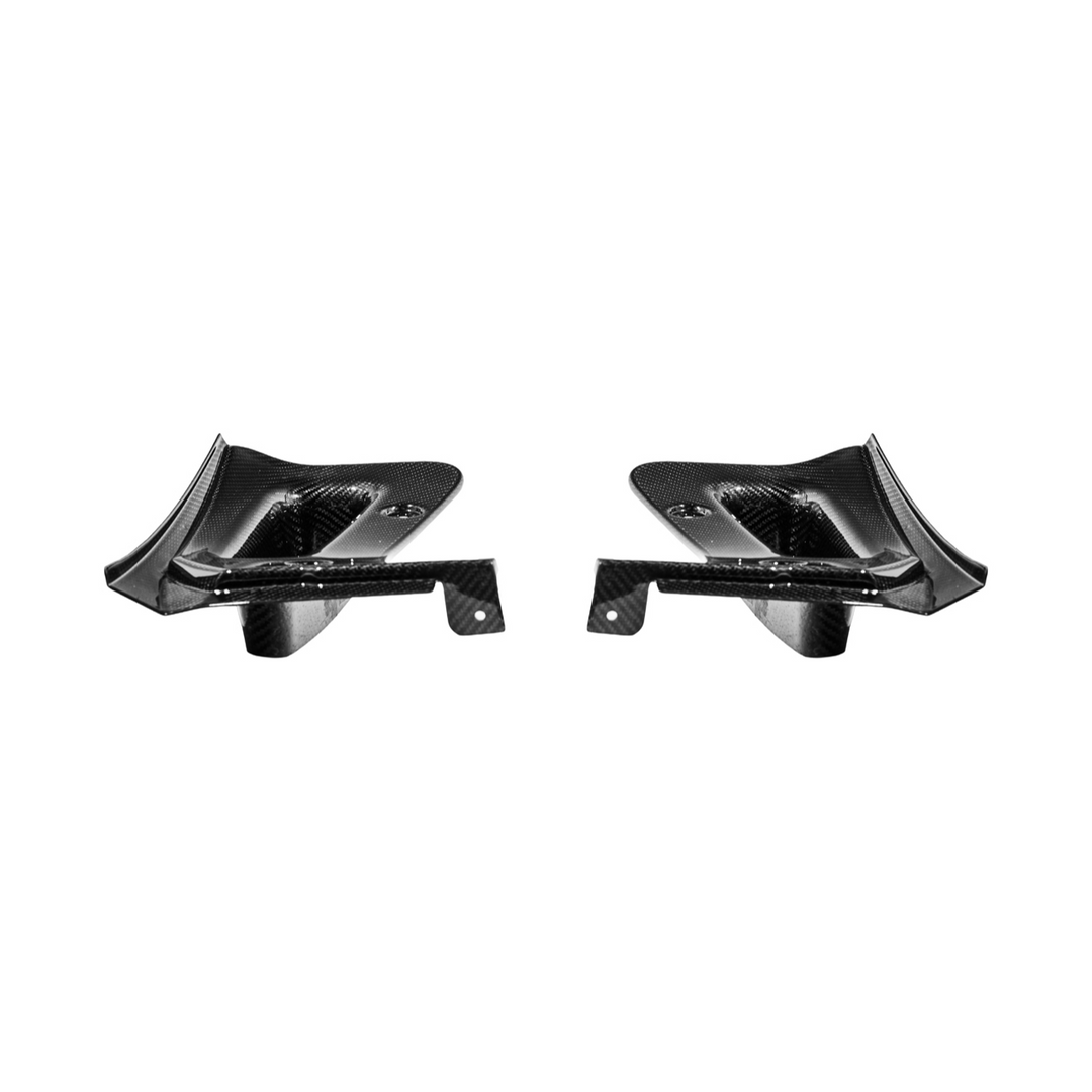 Corvette C8 Z06 Extended V2 Rear Mud Flaps Splash Guards