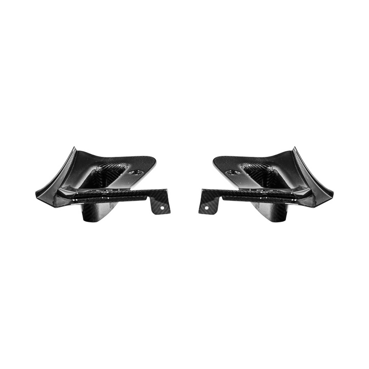 Corvette C8 Z06 Extended V2 Rear Mud Flaps Splash Guards