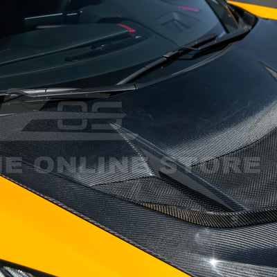 Corvette C8 ZR1 Front Bumper Vented Extractor Hood