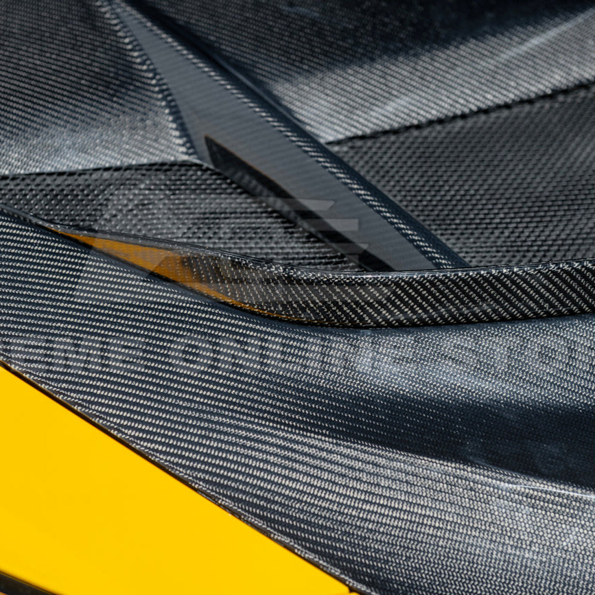 Corvette C8 ZR1 Front Bumper Vented Extractor Hood